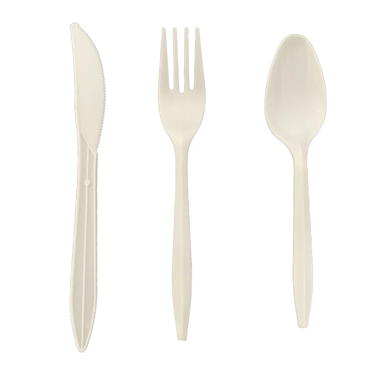 White plastic utensil White plastic utensil