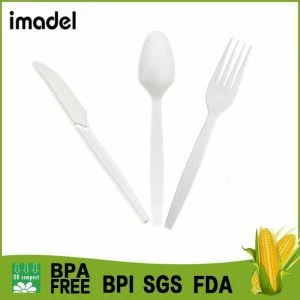 Utensilios desechables biodegradables